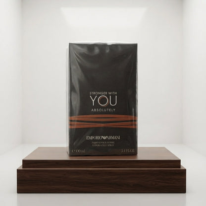 Emporio Armani Stronger With You Absolutely Parfum 3.4 fl oz / 100ml – New & Sealed
