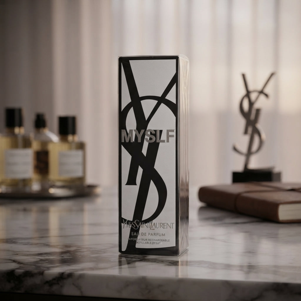 YSL MYSELF Eau de Parfum, YSL MYSELF for Men, YSL MYSELF 100ml, YSL MYSELF 3.4 oz, Yves Saint Laurent MYSELF, YSL Men's Perfume, YSL Men's Fragrance, Refillable Men's Cologne, Designer Men's Perfume, Eau de Parfum for Men