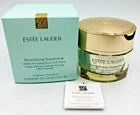 Estée Lauder Revitalizing Supreme+, Estee Lauder Supreme Plus Cream, Revitalizing Supreme Anti Aging Cream, Global Anti Aging Power Soft Creme, Estee Lauder face cream, anti aging moisturizer, wrinkle cream, luxury skincare, firming face cream, hydrating facial moisturizer, 2.5 oz face cream