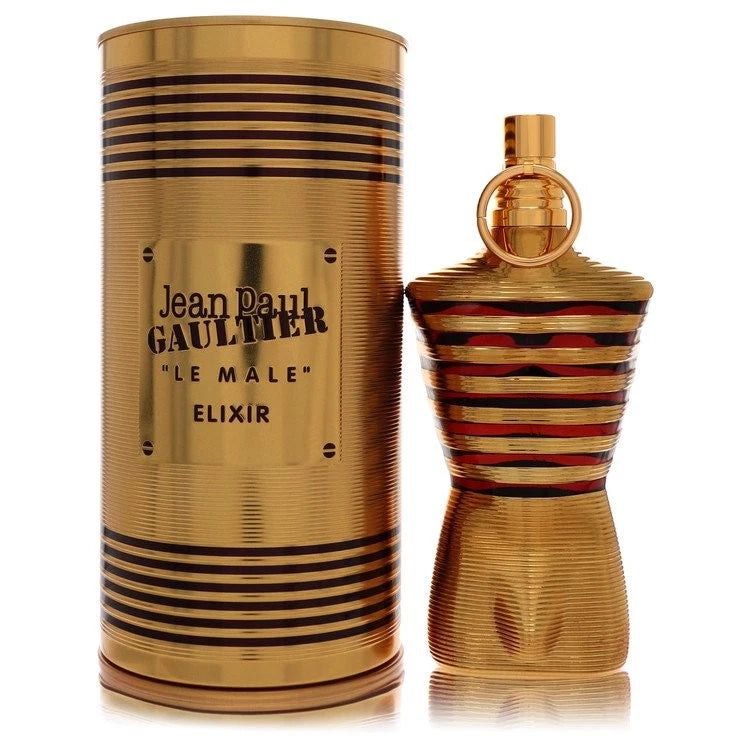 Jean Paul Gaultier Le Male Elixir by JPG, 4.2 oz Parfum Spray for Men