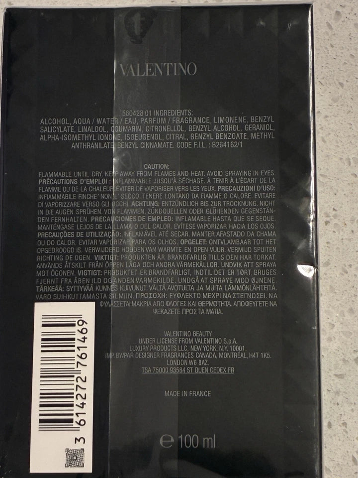 Valentino Born In Roma| Eau De Toilette| 100ML| 3.4 OZ